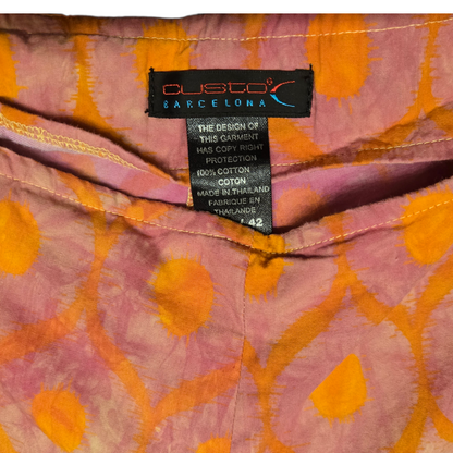 90s/Y2K Ultra Low Rise Bell Bottoms by Custo Barcelona