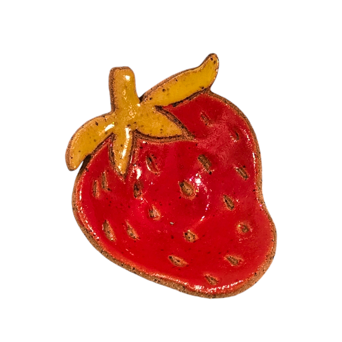 Strawberry Dishes by the Introverted Potter