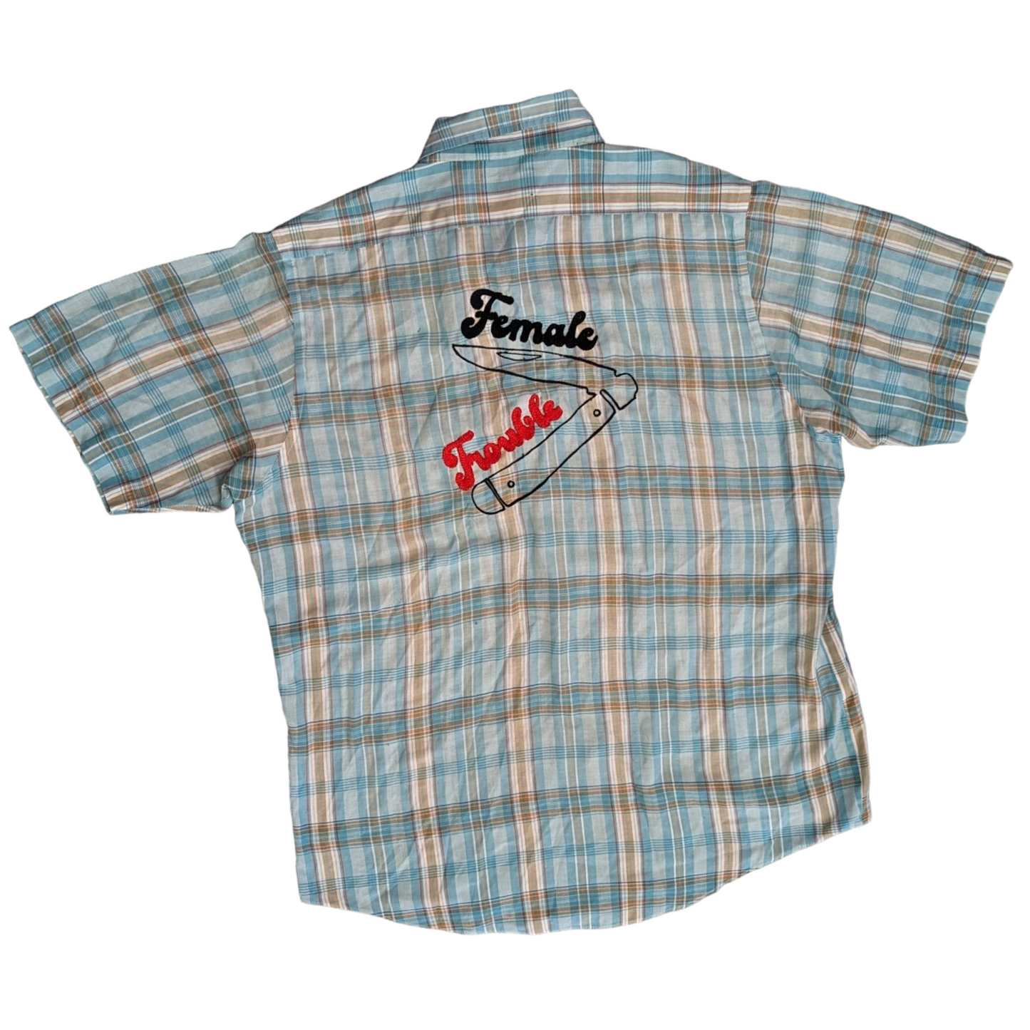 Embroidered Short-Sleeved Western Shirts by Seattle Chainstitch Massacre