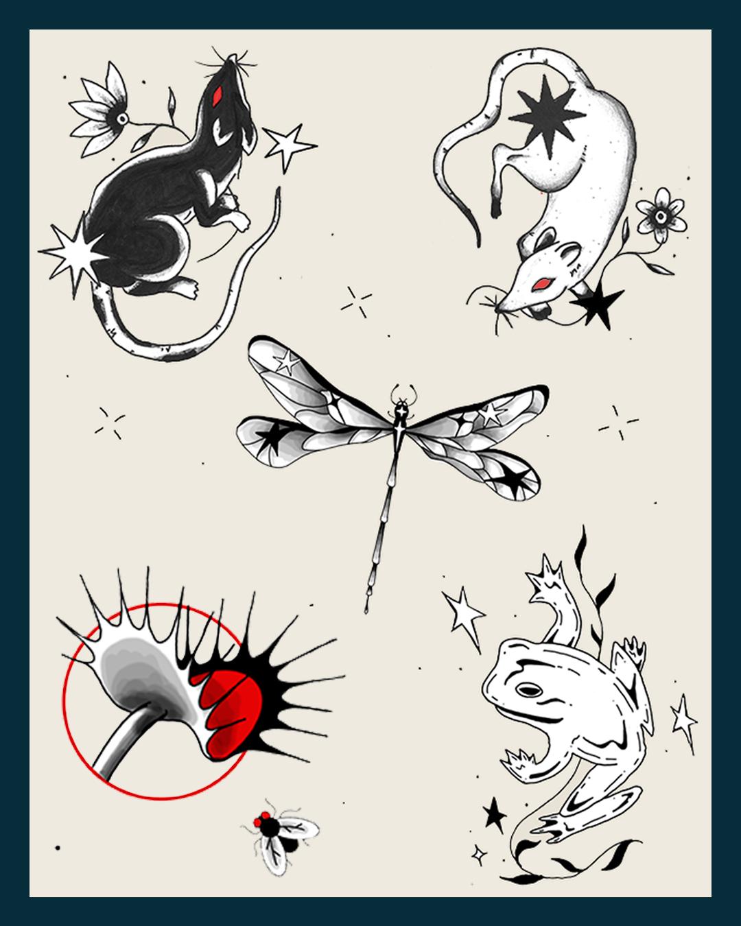 Flash Tattoo Pop-Up with @Rileydoestattoostoo - Sunday, September 27th - 1-6pm