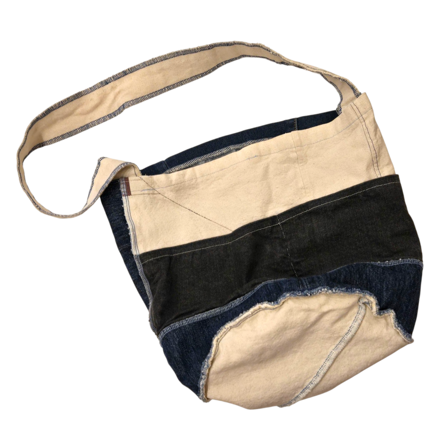 Patchwork Denim Bucket Bags by Grandmother Goods