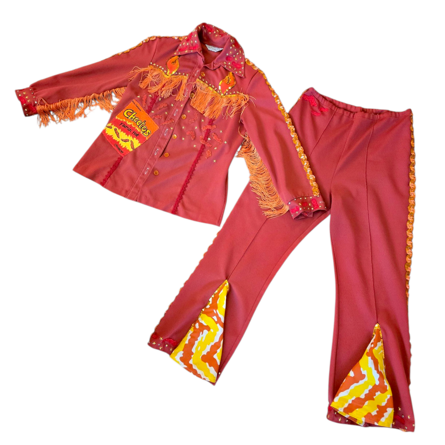Hot Stuff Suit Set by Becky Bacsik and Seattle Chainstitch Massacre