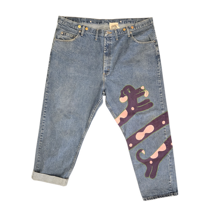 Hand Painted Jeans by So Fun