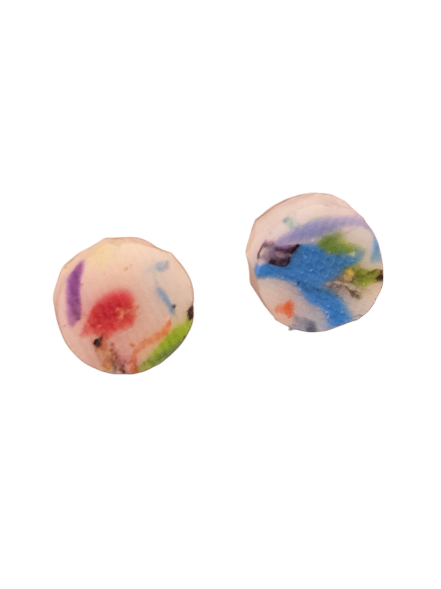 Recycled Plastic Earrings by Cool Trash