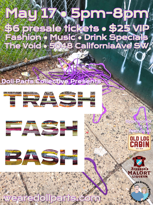 Trash Fash Bash at The Void! Sunday, May 17th from 5-8pm