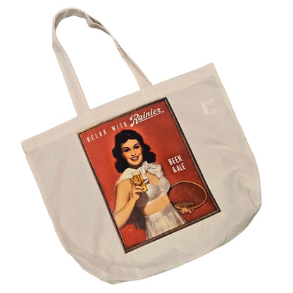 Rainier Tote Bags by Doll Parts Collective