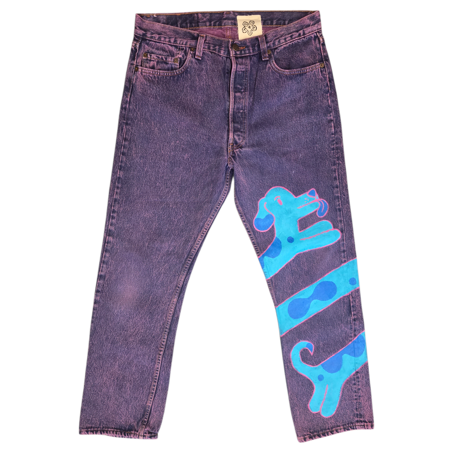 Hand Painted Jeans by So Fun