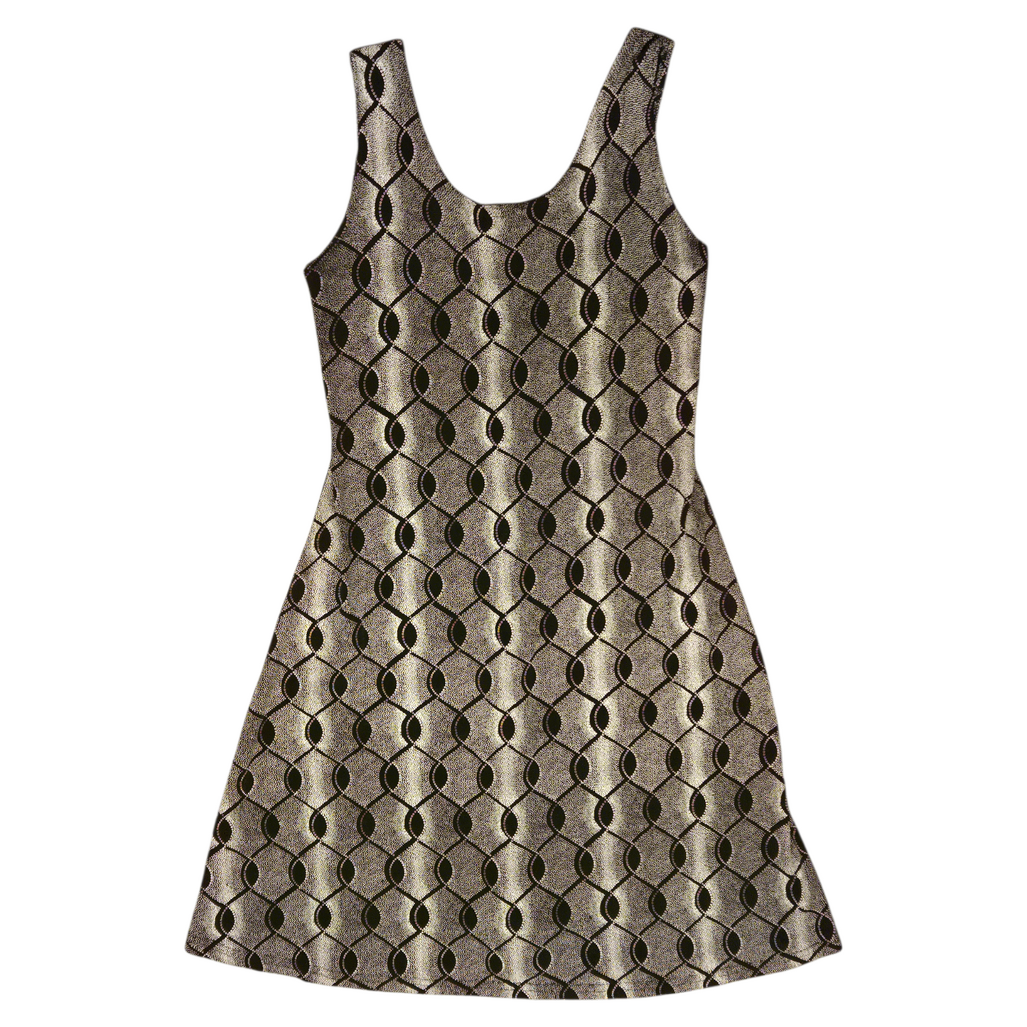 90's/Y2K Slinky Stretchy Skater Dress