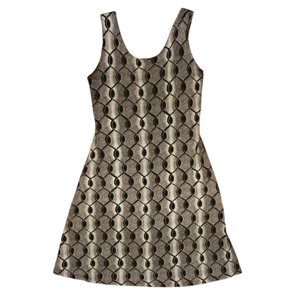 90's/Y2K Slinky Stretchy Skater Dress