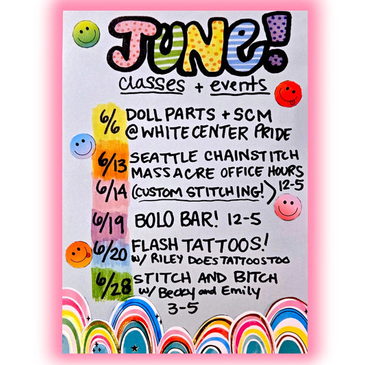 June Classes & Events Schedule!