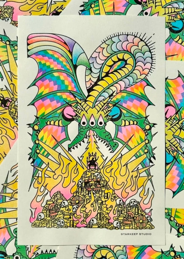 Riso Prints by StarKeep Studio