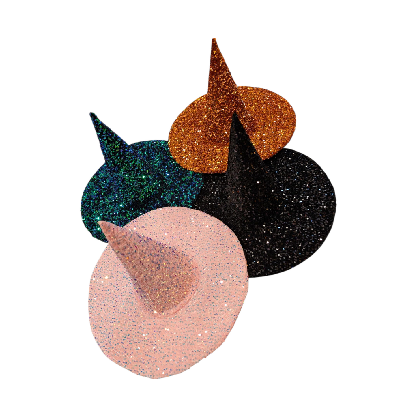 Handmade Sequin Witch Hats by Pardee Attire