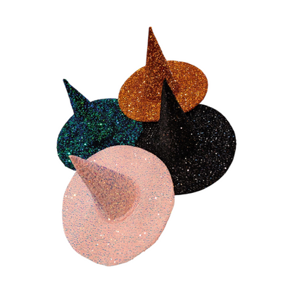 Handmade Sequin Witch Hats by Pardee Attire