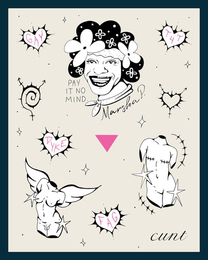 Flash Tattoo Pop-Up with @Rileydoestattoostoo - Sunday, September 27th - 1-6pm