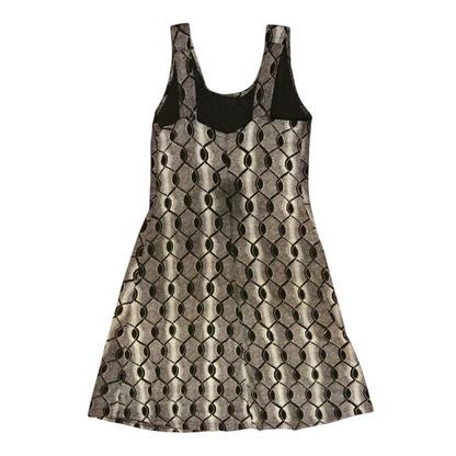 90's/Y2K Slinky Stretchy Skater Dress