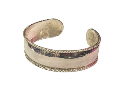 Vintage Sterling Silver Cuff Bracelet