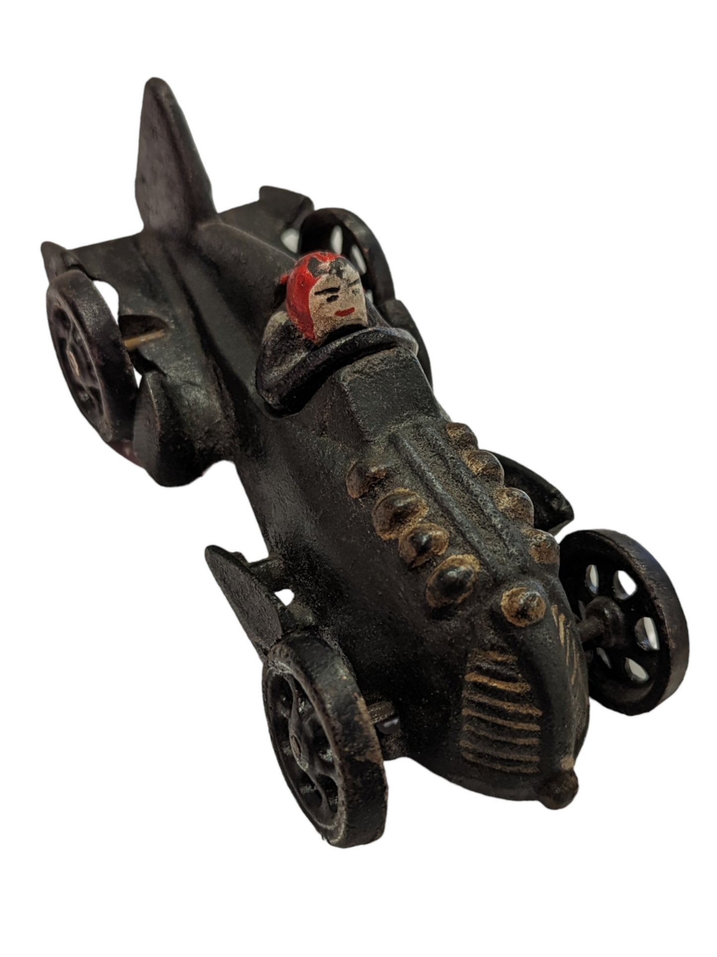 Antique Hubley Cast Iron Racecar