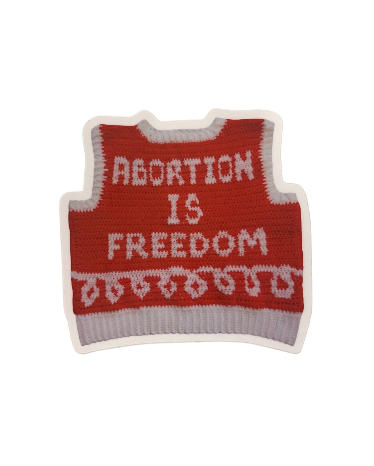 Abortion is Freedom Sticker