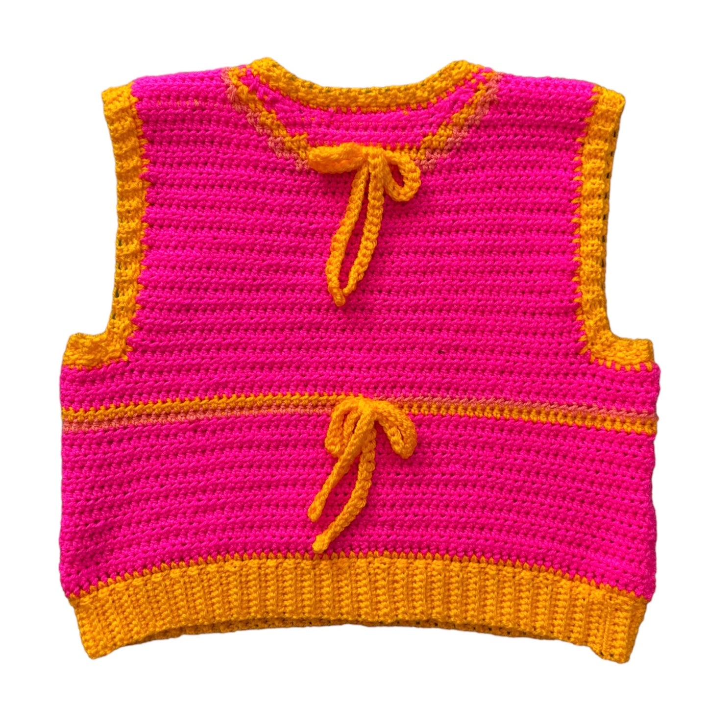 Crochet Bikini Sweater Vest by Soft Stella