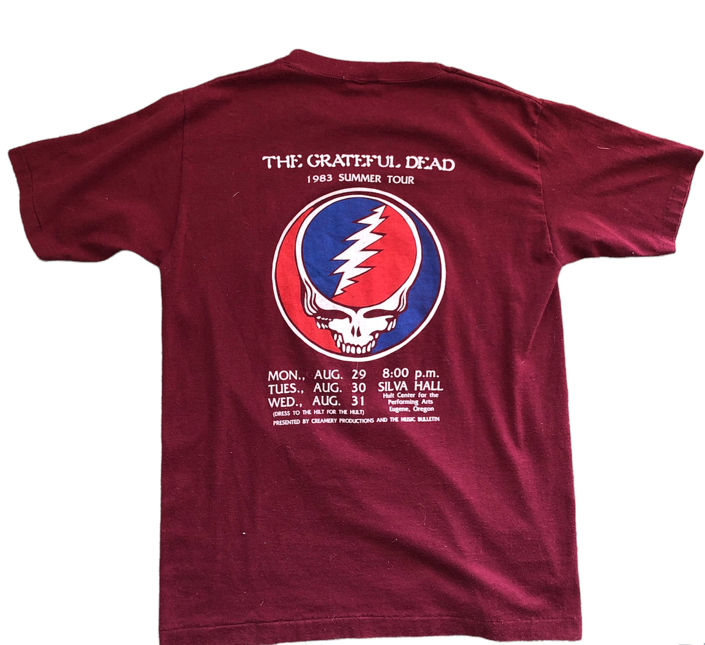 Grateful Dead 1983 Summer Tour Staff T-Shirt