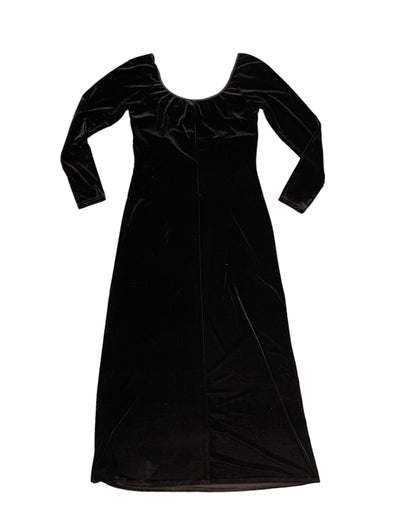 Black Velvet Scott McLintock Empire Waist Goth Dream Dress