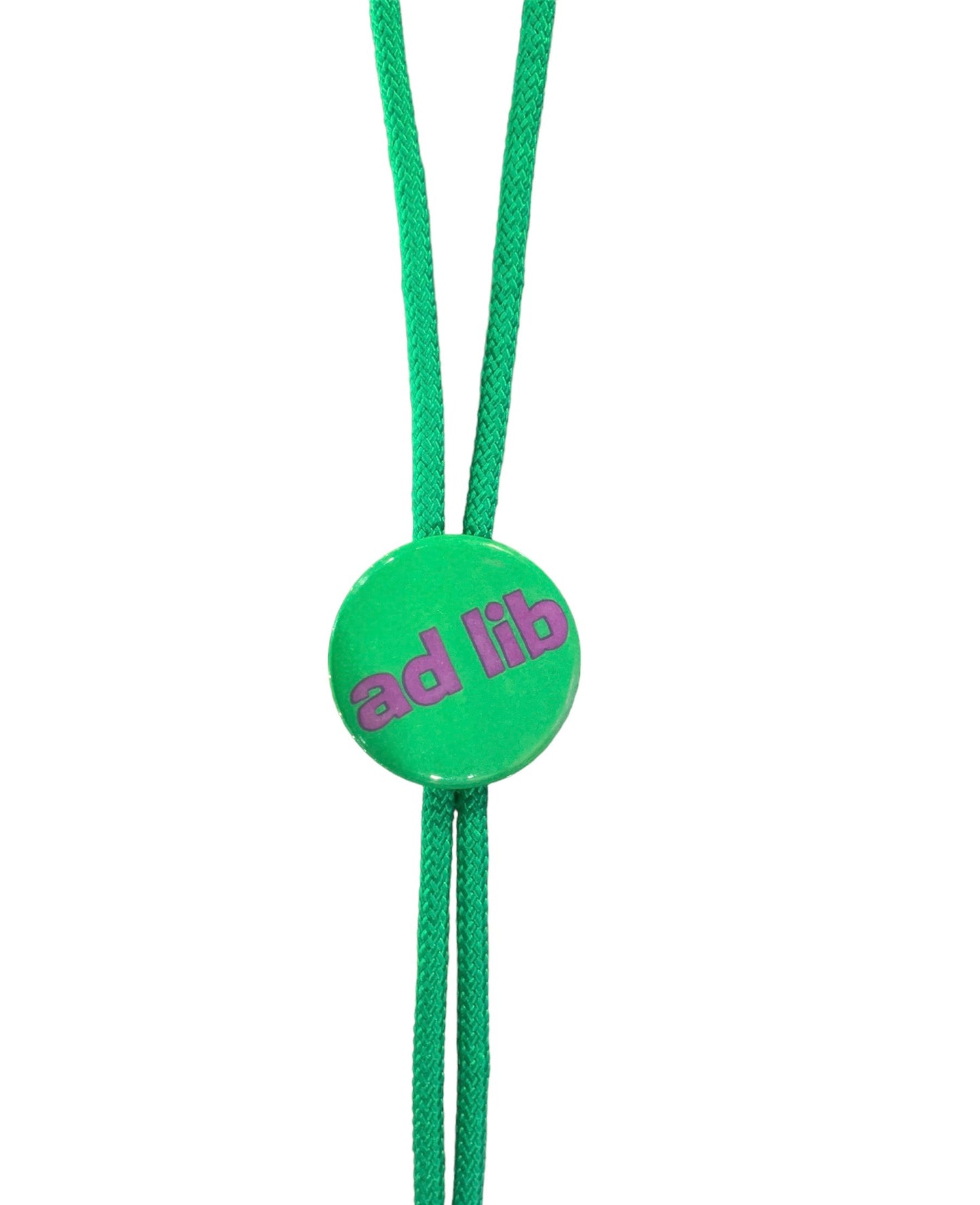 Ad lib bolo tie