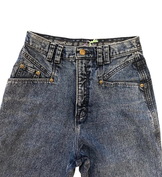90’s Dark Acid Wash Jeans by Silverlake Wrangler